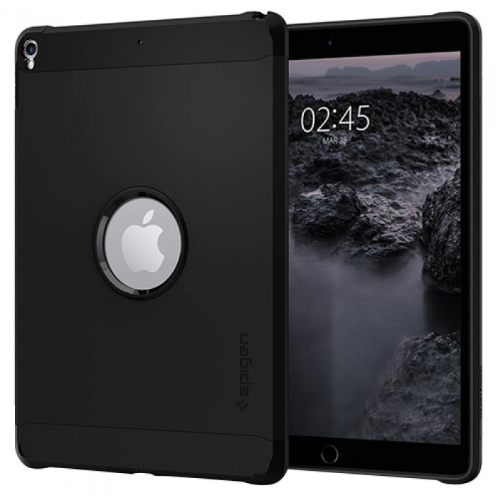 Ốp lưng iPad Pro 10.5 Spigen Tough Armor (2017 - Đen)